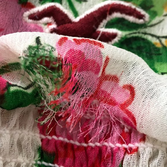 Hollister Floral Button-Down Short Sleeve - Picture 7 of 7